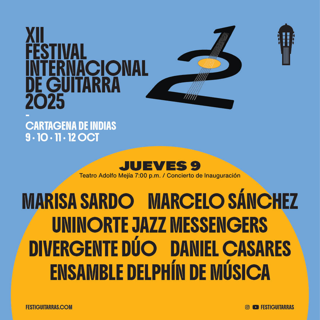 PROGRAMACION XII FESTIVAL DE GUITARRAS DE CARTAGENA