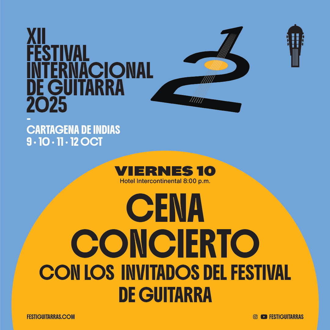 PROGRAMACION XII FESTIVAL DE GUITARRAS DE CARTAGENA